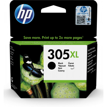 HP inktcartridge 305XL, 240 pagina's, OEM 3YM62AE, zwart