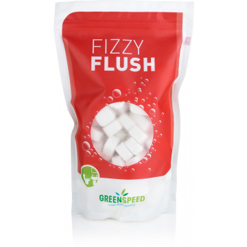 Greenspeed Fizzy Flush sanitairreiniger, pak van 75 stuks