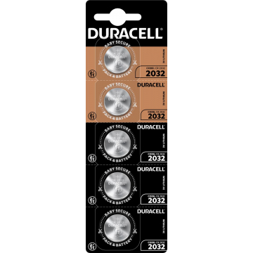 Duracell knoopcel Specialty Electronics CR2032, blister van 5 stuks