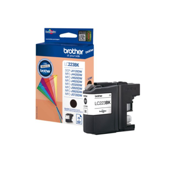 Inktcartridge Brother LC-223BK zwart