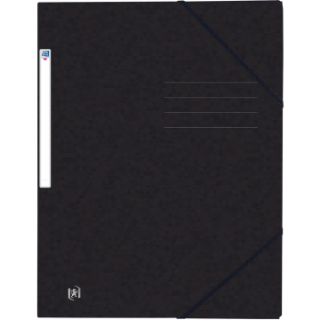 Elba Oxford Top File+ elastomap, voor ft A4, zwart