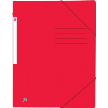 Elba Oxford Top File+ elastomap, voor ft A4, rood