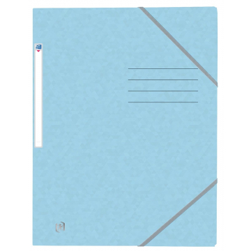 Elba Oxford Top File+ elastomap, voor ft A4, pastelblauw