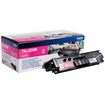 Tonercartridge Brother TN-329M rood