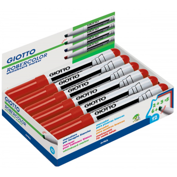 Giotto Robercolor whiteboardmarker maxi, schuine punt, rood