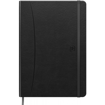 Oxford Signature Smart Journal, ft A5, geruit 5 mm, zwart