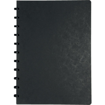 Atoma meetingbook, ft A4, zwart, geruit 5mm