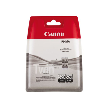 Inktcartridge Canon PGI-520 zwart 2x