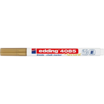 Edding Krijtmarker e-4085, ronde punt van 1 - 2 mm, goud