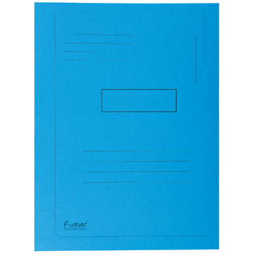 Exacompta dossiermap Forever 2 kleppen blauw
