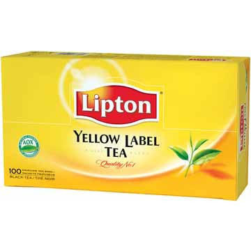 Lipton thee, Yellow Label Tea, pak van 100 zakjes