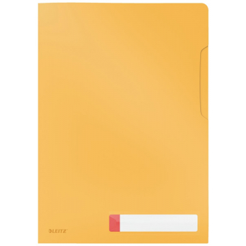 Leitz Cosy L-map, ft A4, PP van 200 micron, ondoorzichtig, geel