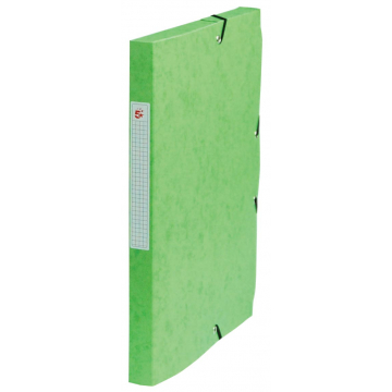 5 Star elastobox, rug van 2,5 cm, groen