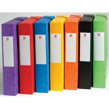 5 Star elastobox, rug van 6 cm, geassorteerde kleuren