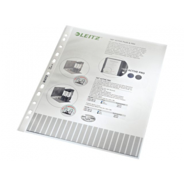 Showtas Leitz Premium 0.10mm PP A4 transparant