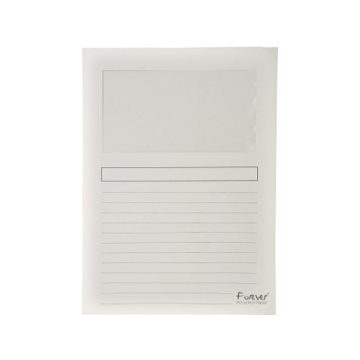 Venstermap Exacompta Forever L-map 120gr wit