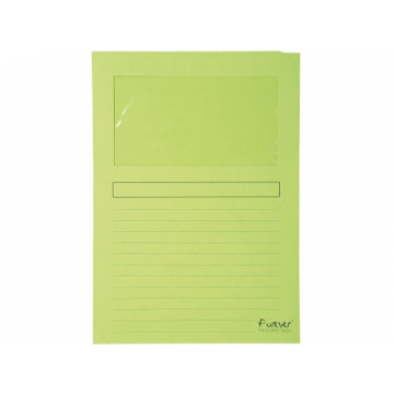 Venstermap Exacompta Forever L-map 120gr lichtgroen