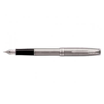 Vulpen Parker Sonnet stainless steel CT fijn