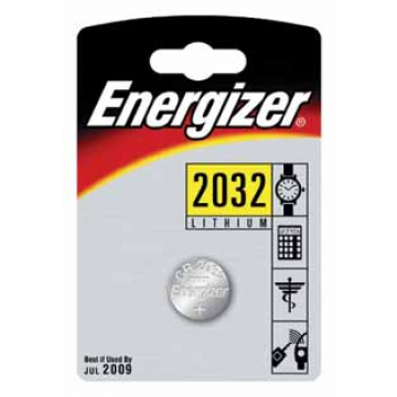 Energizer knoopcel CR2032, blister van 2 stuks