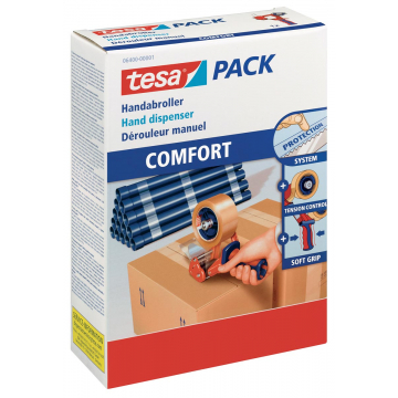 Tesa afroller voor verpakkingsplakband Comfort