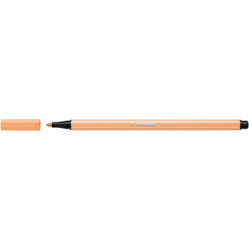 STABILO Pen 68 viltstift, pastel oranje