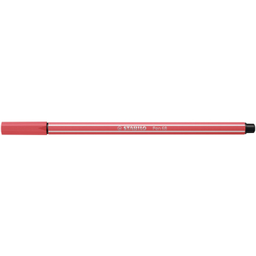 STABILO Pen 68 viltstift, rust red (roestrood)