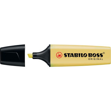 Stabilo Boss Original markeerstift pastel milky yellow