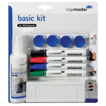 Lega basickit voor whiteboards, op blister