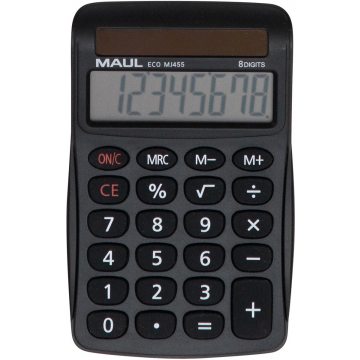 MAUL bureaurekenmachine ECO MJ 455, zwart