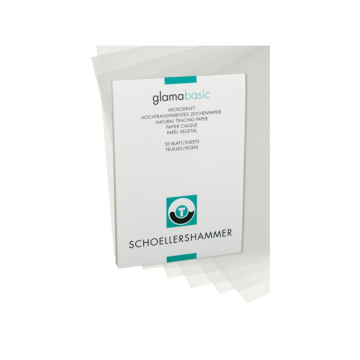 Ontwerpblok Schoellershammer A3 80-85gr transparant 50 vel