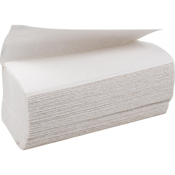 Papieren handdoek P2P Profi, Z-vouw, 2-laags, doos van 3.200 stuks