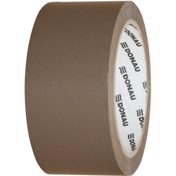 DONAU verpakkingsplakband Solvent, 42 micron, 48 x 60 m, bruin