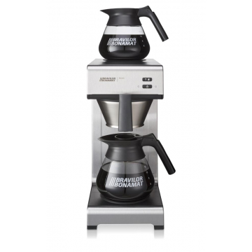 Bravilor Bonamat filterkoffieapparaat Mondo met 2 glazen koffiekannen