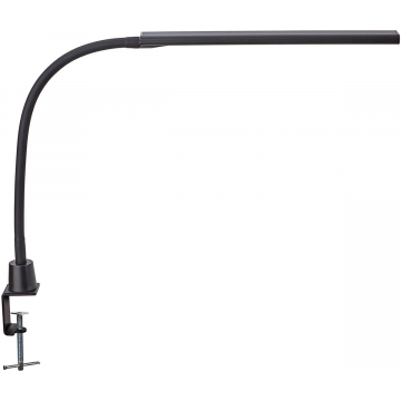 Maul bureaulamp MAULpirro, LED-lamp, dimbaar, met tafelklem, zwart