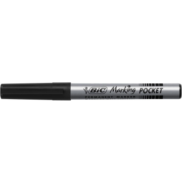 Bic permanent marker ECOlutions, schrijfbreedte 1,1 mm, fijne punt, zwart