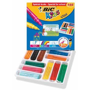 Bic Kids viltstift Visa 144 stiften (classpack)