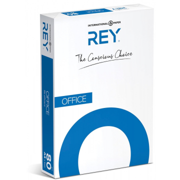 Rey Office Document printpapier ft A4, 80 g, doos van 2500 vel