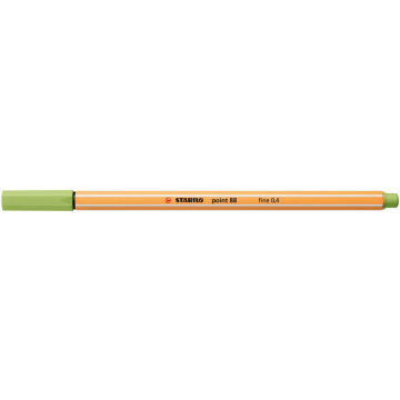 STABILO point 88 fineliner, pistachio (pistachegroen)