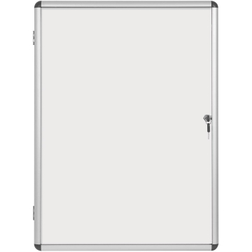 Pergamy glazen vitrine met magnetische achtergrond ft 9 x A4