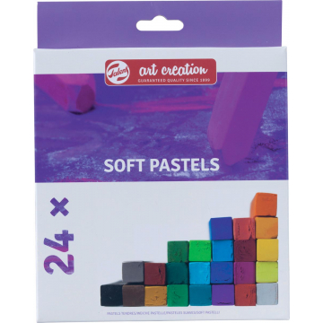 Talens Art Creation softpastels, doos met 24 stuks in geassorteerde kleuren