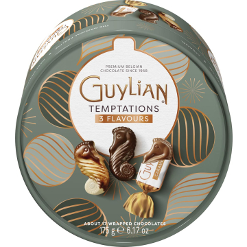 Guylian chocolade Temptations Mix, Jewel Box, doos van 175 g