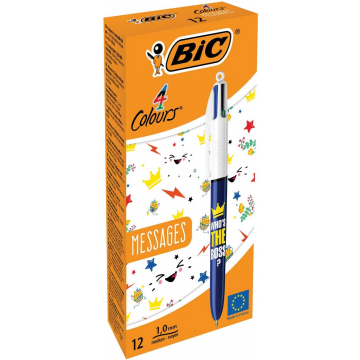 Bic balpen 4 Colour Messages, Who's the boss?