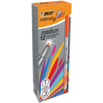 Bic fineliner Intensity, medium, oranje