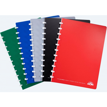 Atoma Eco schrift, ft A4, 144 bladzijden, gelijnd, geassorteerde kleuren