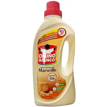 Omino Bianco Marseille wasmiddel, 37 doseringen, fles van 1,48 l