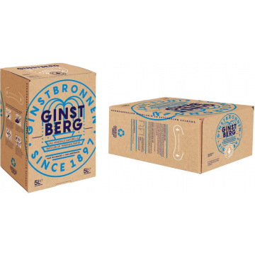 Ginstberg Plat Water, bag in box 5 liter
