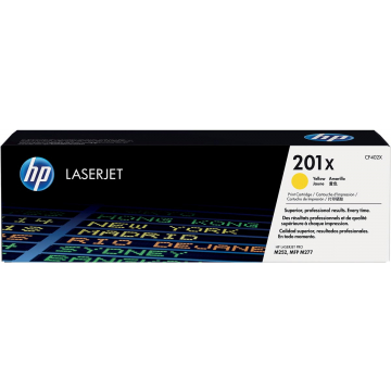 HP toner 201X geel, 2300 pagina's - OEM: CF402X