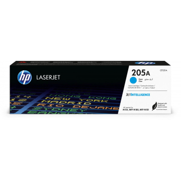 HP toner 205A, 900 pagina's, OEM CF531A, cyaan