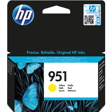 hp inktcartridge 951 geel, 700 pagina's - OEM: CN052AE