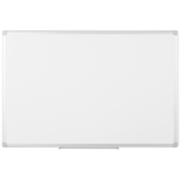 Bi-Office Earth magnetisch whiteboard, emaille bordoppervlak, geanodiseerd aluminium kader, ft 60x45 cm